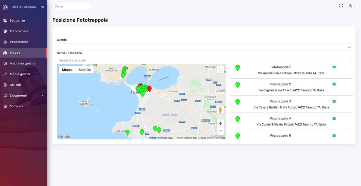 ITS si aggiudica la gara AMIU per la fornitura di 30 fototrappole